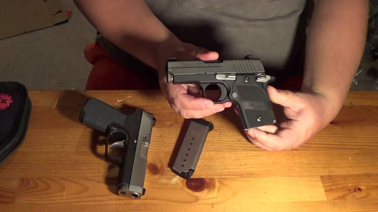 Sig P938 vs Kahr CW9: Size & Feature Comparison - YouTube.