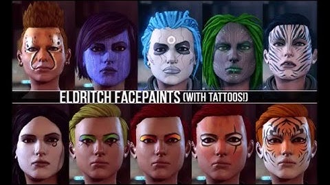 Eldritch Facepaints & Tattoos pack for XCOM 2