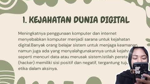 Tugas TIK tentang Dampak Sosial Informatika