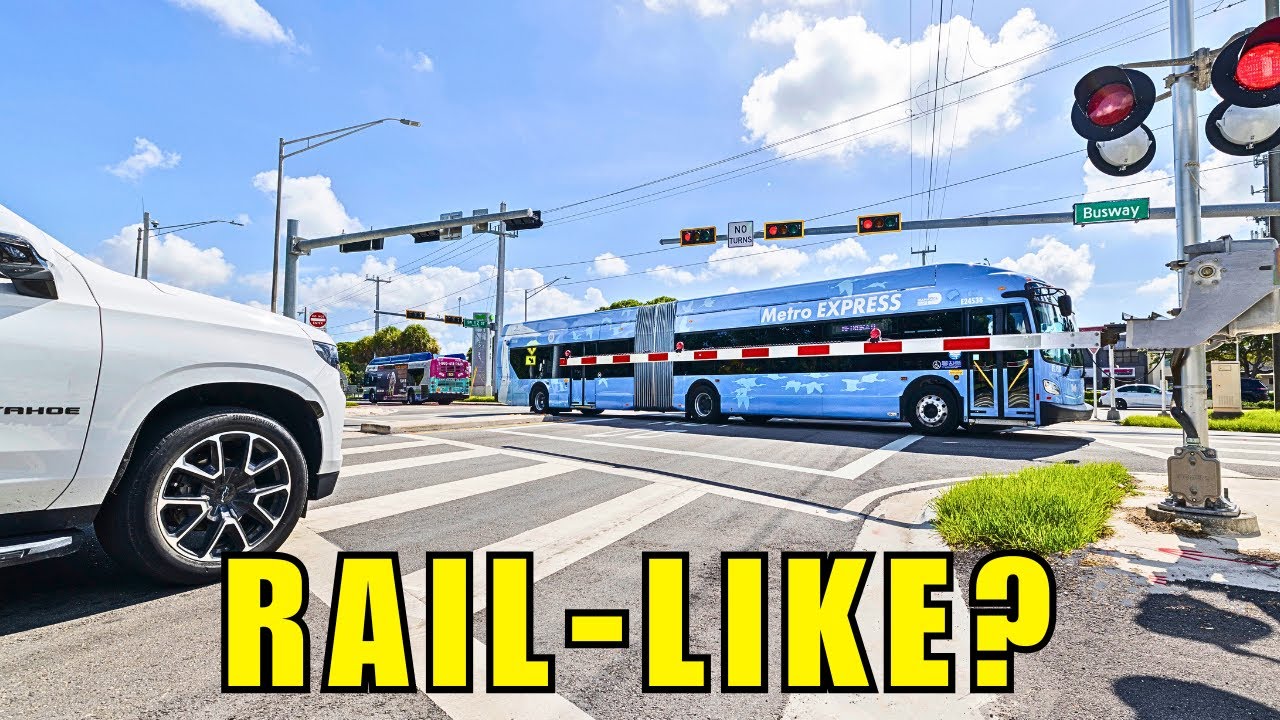 Inaugural Ride on Miami-Dade's FIRST Bus Rapid Transit (BRT)!