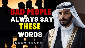 EYES WIDE OPEN! Learn to recognize BAD and FALSE people | ISLAM