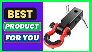 VEVOR 2 Trailer Shackle Hitch Receiver D-Ring Recovery