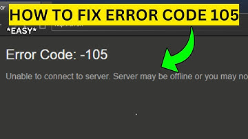 How To Fix Error Code 105 on Steam(EASY)