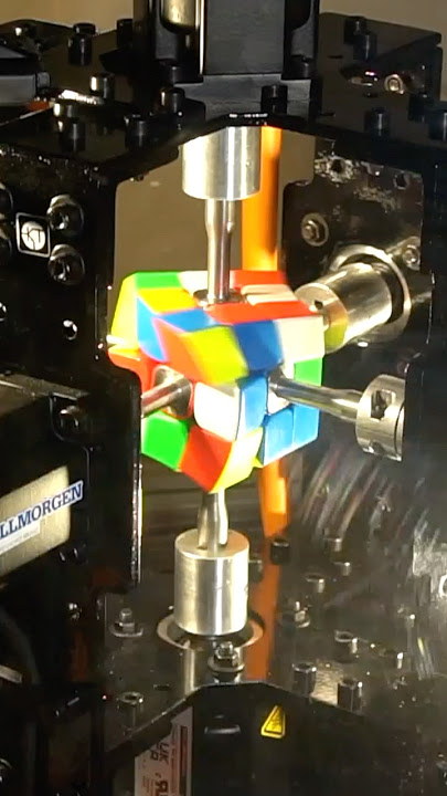 Solving a Rubik's Cube in 0.103 Seconds - New World Record