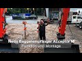 Nedo baggerempfnger acceptor m funktion und montage