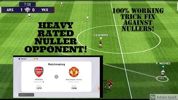 HEAVY RATED OPPONENT😡😭!FIX NULL ISSUE IN PES 2021! 100% WORKING TRICK❤️!#pes#konami#pes2021