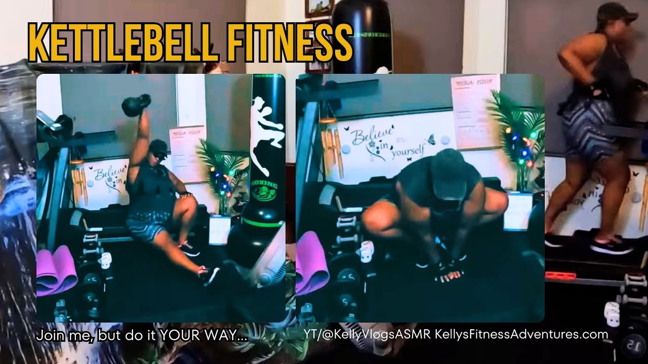 TreadRun + Kettlebell | Kelly's  Fitness Adventures is Live