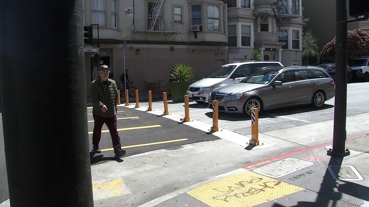 SF Capp St. sex worker issue improved but drivers blocking barriers are now creating hazards