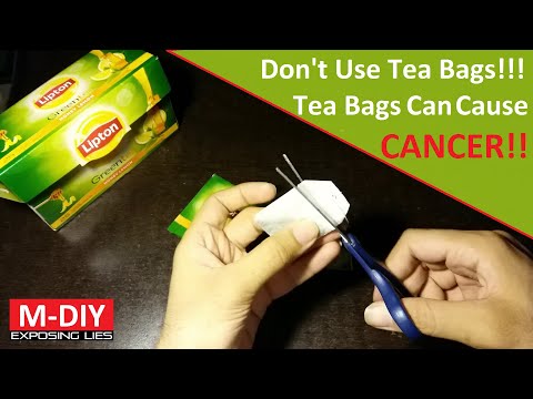 Don't Use Tea Bags! Tea Bags Can Cause CANCER!! | Lipton Green Tea Bags [Hindi]