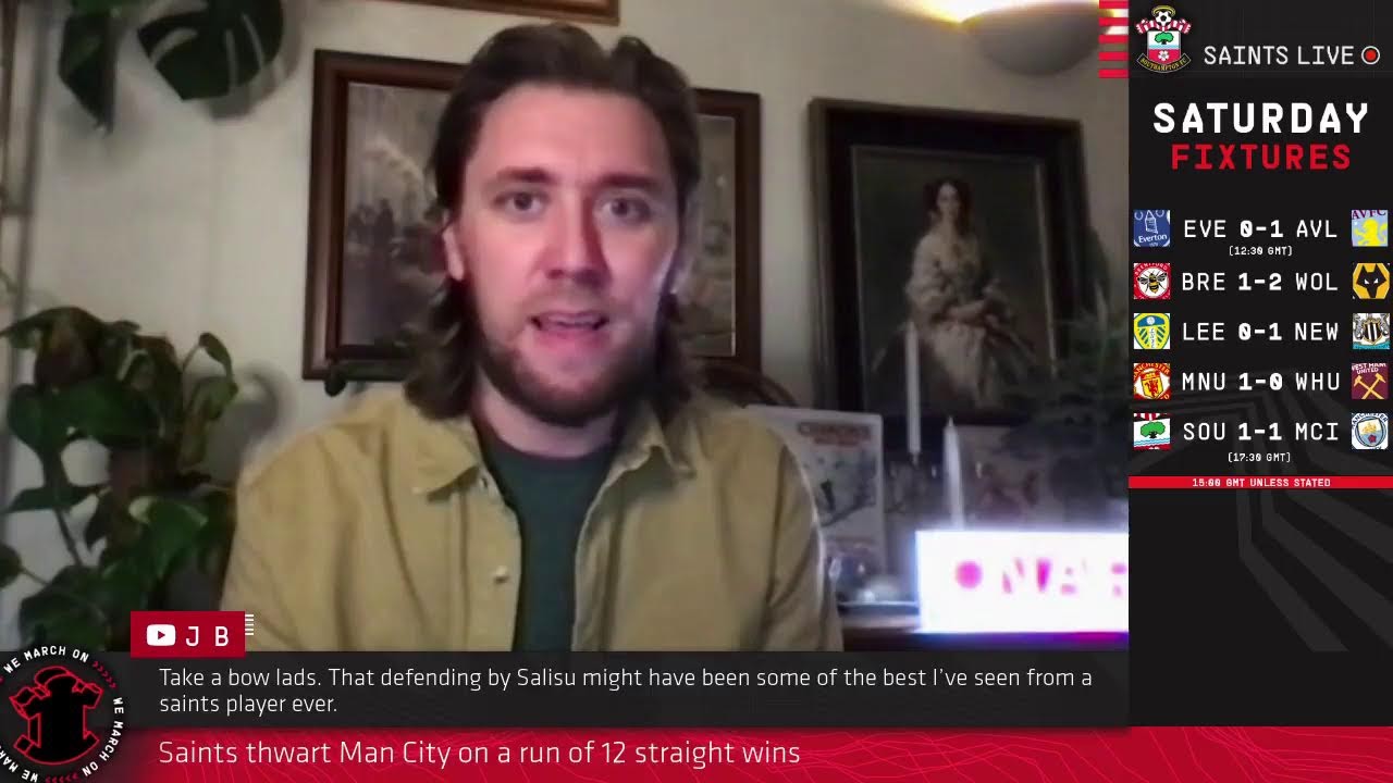 Southampton 1-1 Manchester City | SAINTS LIVE: The Final Whistle