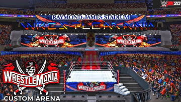 WWE 2K20: WrestleMania 37 Custom Arena