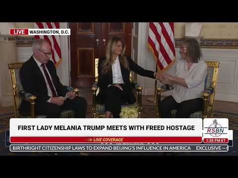FULL SPEECH Melania Trump Hosts Freed Hamas Hostages At The White House 02 04 26 