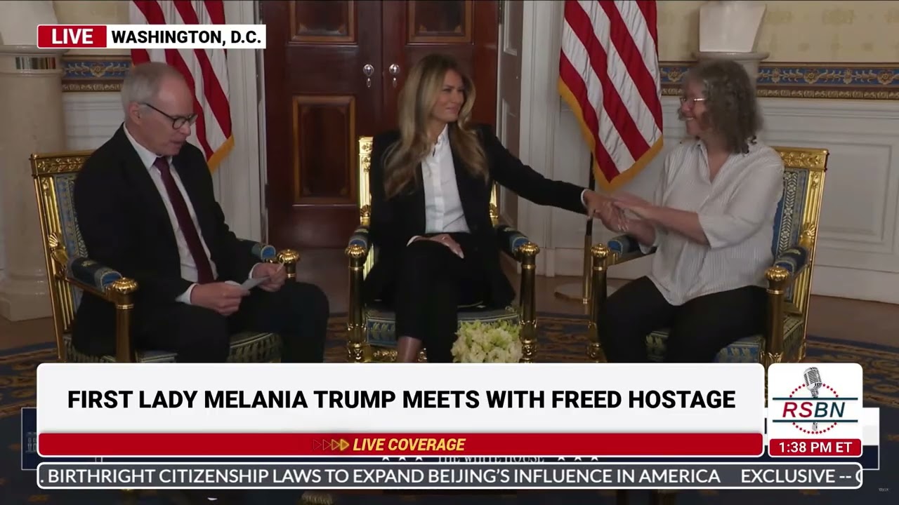 FULL SPEECH: Melania Trump Hosts Freed Hamas Hostages at the White House - 02/04/26