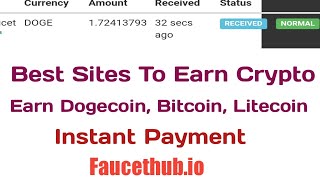 || Best Sites To Earn Bitcoin Free || $10 Live Proved | Faucethub | screenshot 1