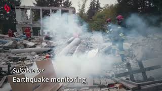 3D Aftershock Inclunation Monitoring Device