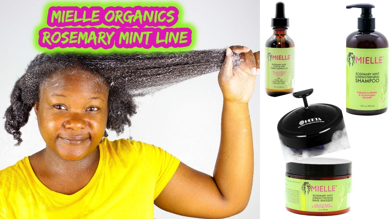 New Wash Day Products for Natural Hair that Encourages Hair Growth| Mielle  Organics Rosemary Mint - thptnganamst.edu.vn