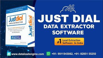 Justdial Lead Extractor Software