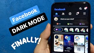 Facebook Dark Mode! SAMSUNG ONE UI 2.0