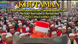 Khotaman TQN Ma'had Suryalaya Sirnarasa PPKN I PPKN II PPKN III