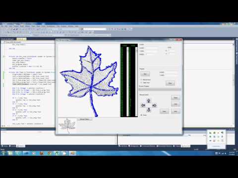 My Simple X and Y Axis controller Using Visual Basic.