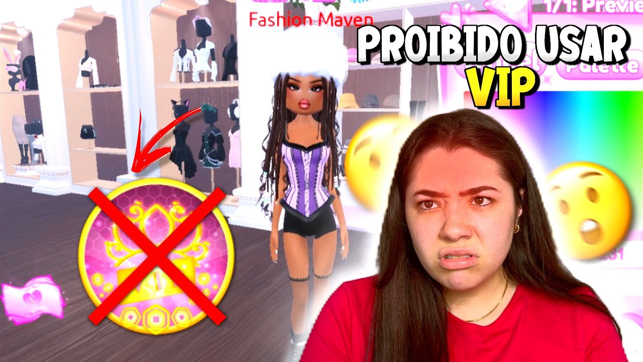 JOGUEI DRESS TO IMPRESS SEM O MEU VIP | *meus looks ficaram horríveis