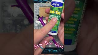 DIY Sunglasses with rhinestones #diysunglasses #offthebeadedpath #beadedpath