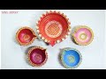 How to decorate Diya at home| by MISS. ARTOFY