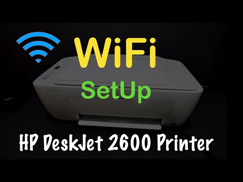 HP DeskJet 2600 WiFi SetUp !!