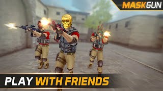 MaskGun Jogo de Tiro FPS versão móvel andróide iOS apk baixar