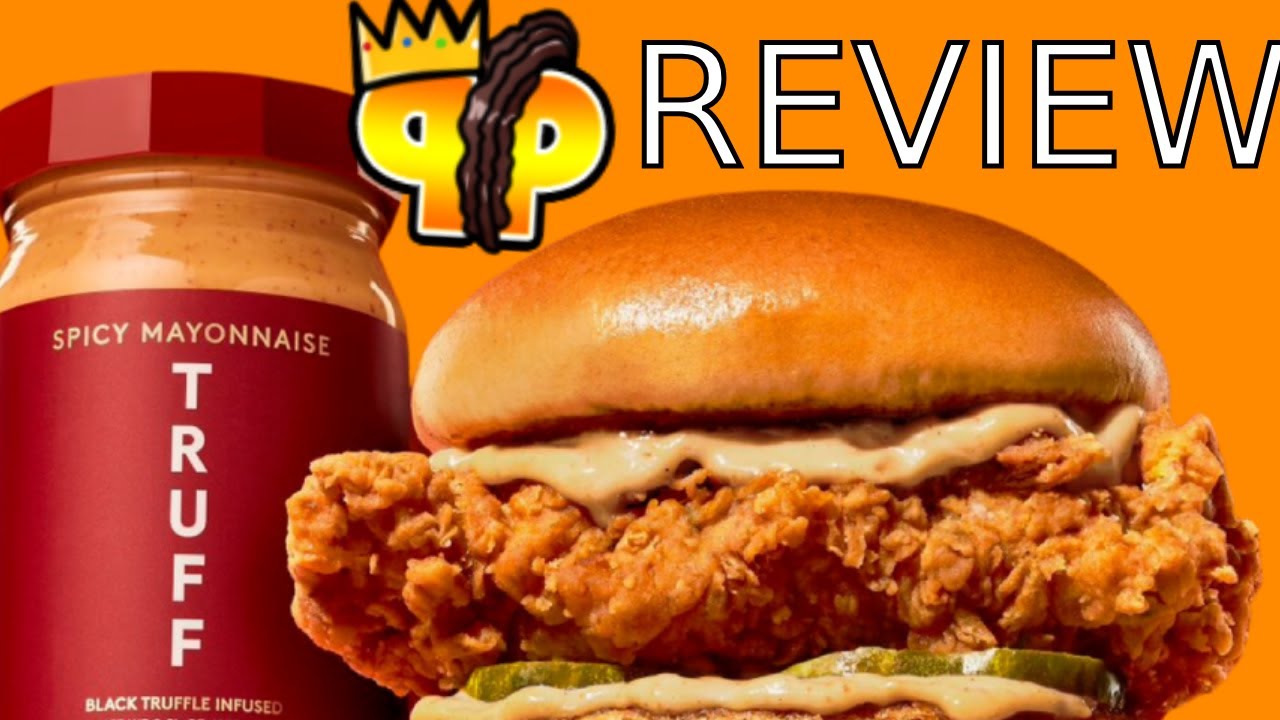 PPP GAMING FOOD REVIEW | POPEYES SPICY TRUFF CHICKEN SANDWICH