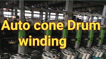 auto cone muratec 21c . spinning auto cone drum  winding