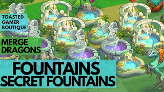 Merge Dragons Fountains & Secret Fountains ☆☆☆ screenshot 3