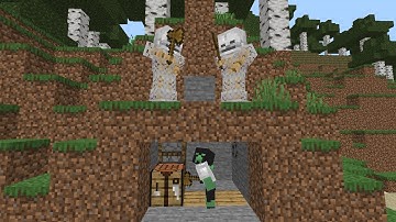 Minecraft Speedrunner Vs 2 AI Hunters - Pojav Launcher