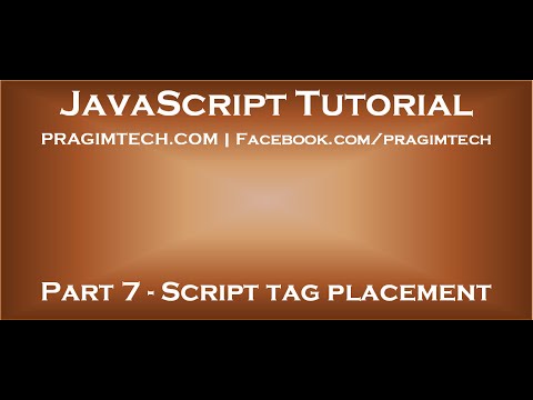 ตัวอย่าง โค้ด javascript  Update 2022  Where should the script tag be placed in html