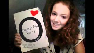 Fanvideo for Harry's birthday from Holland