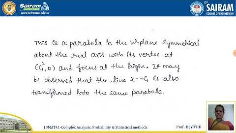 Lecture video_18MAT41_Module2_Conformal Transformation2_ B Jyothi