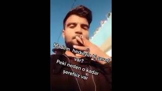 Madem Herkesin Bir Şerefi Var Neden O Kadar Şerefsiz Var Bu Dünyada Resimi