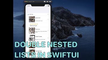 More Combine, Nested Lists, and URLSession with SwiftUI - RestApp Part 2