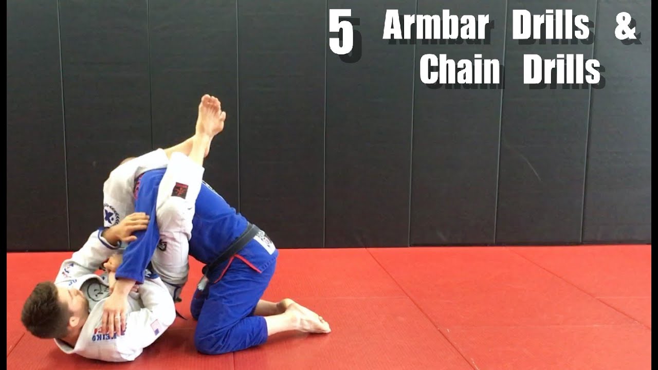 5 Armbar Drills From 4 Positions + 2 Chain Drills YouTube