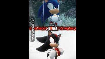 GAME SONIC VS GAME SHADOW #1v1 #sonic #edit #debates #shadow #shorts