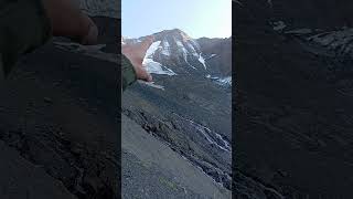 вид на ледник, метеостанция сулак высокогорная !!!