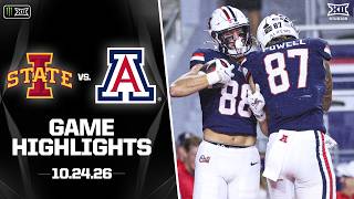 Iowa State vs. #25 Arizona Highlights | 2026 Monster Energy Big 12 Football