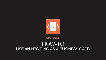 NFC Tools: How to use an NFC ring as a business card