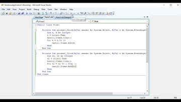 Perulangan 1 (Struktur For - Next & Struktur Do While - Loop)