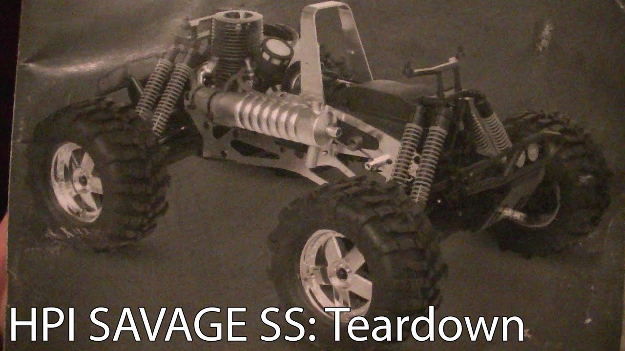 RC: HPI Savage SS - Teardown (09/30/12) - YouTube