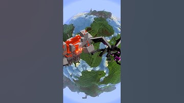 Minecraft Mobs vs Mobs battle part-3 #minecraft#minecraftshorts#herobrinevswarden#enderdragon#shorts