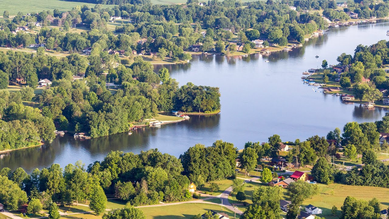 Powered Parachute Flight to Lake Santee, Indiana 72620 YouTube