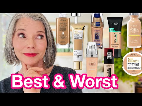 Видео: Обзор L'Oreal Paris Age Re-Perfect Foundation