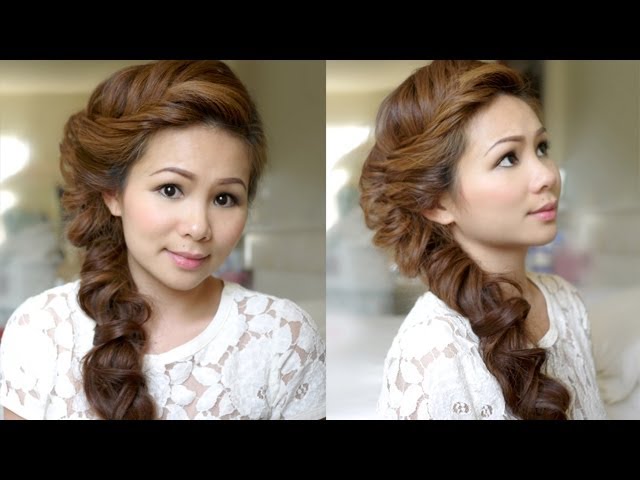 FISHTAIL BRAID HAIR HACK | Audrey and Victoria #hairtutorial #hairstyle -  YouTube