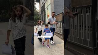 Fardeen khan with his little kids snapped in Mumbai today #fardeenkhan #artistcapture #dailyshorts